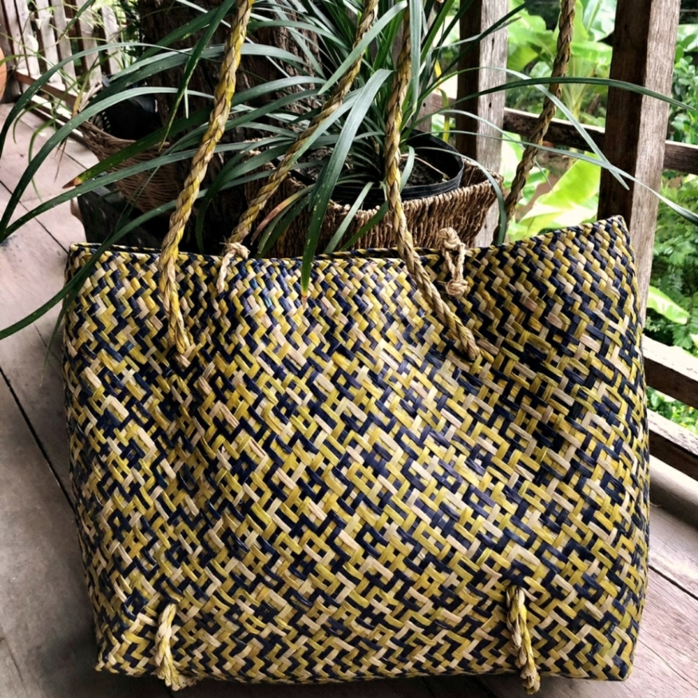 Beach Bag, Shopping bag, Unique handmade, Seagrass bag, 100% Natural